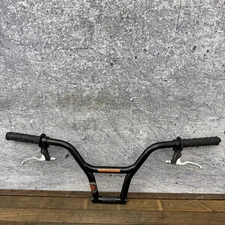 Mongoose Fuzz Extreme BMX Bicycle Handlebar Set 4pc Freestyle Grips Brake Levers