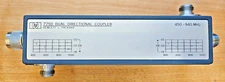 HP 775D Microwave Dual Directional Coupler 20dB 450-940MHz Type-N(m-f) SN:03472