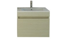 Badmöbel Innsbruck Waschtisch Set Waschbecken Holz hell Badset Badezimmer Set