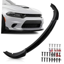 Front Bumper Lip Splitter Spoiler Compatible with Dodge Charger SRT Hellcat/RT