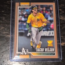 Topps 2026 Series One Gold Parallel Jacob Wilson #240 Athletics /2026