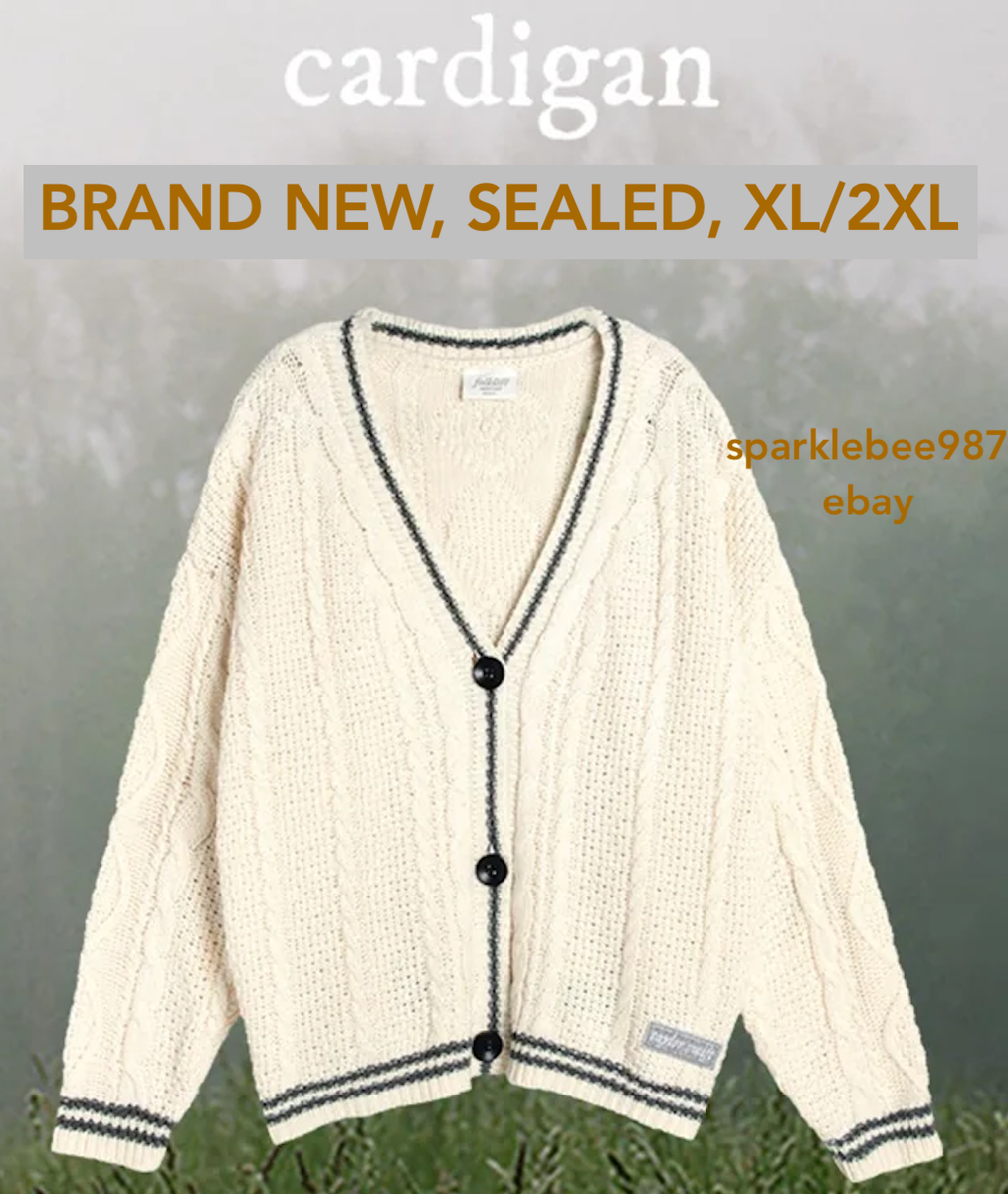Folklore Cardigan Official Taylor Swift XL/2XL XL 2XL | eBay UK
