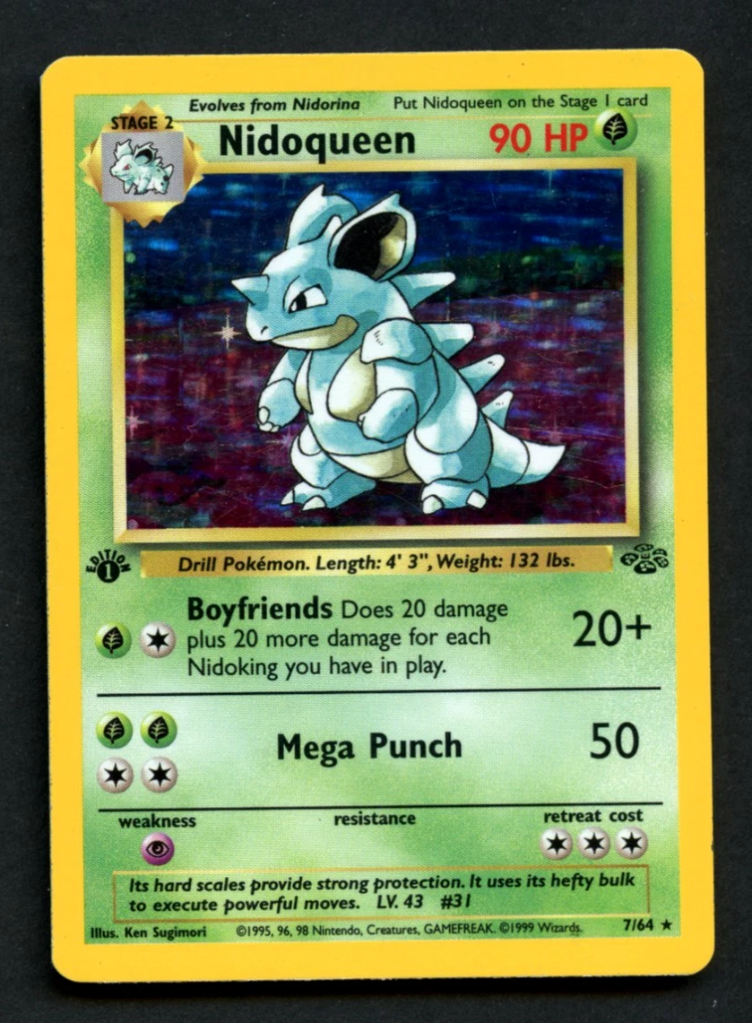 Nidoqueen Pokémon TCG Cards for sale | eBay
