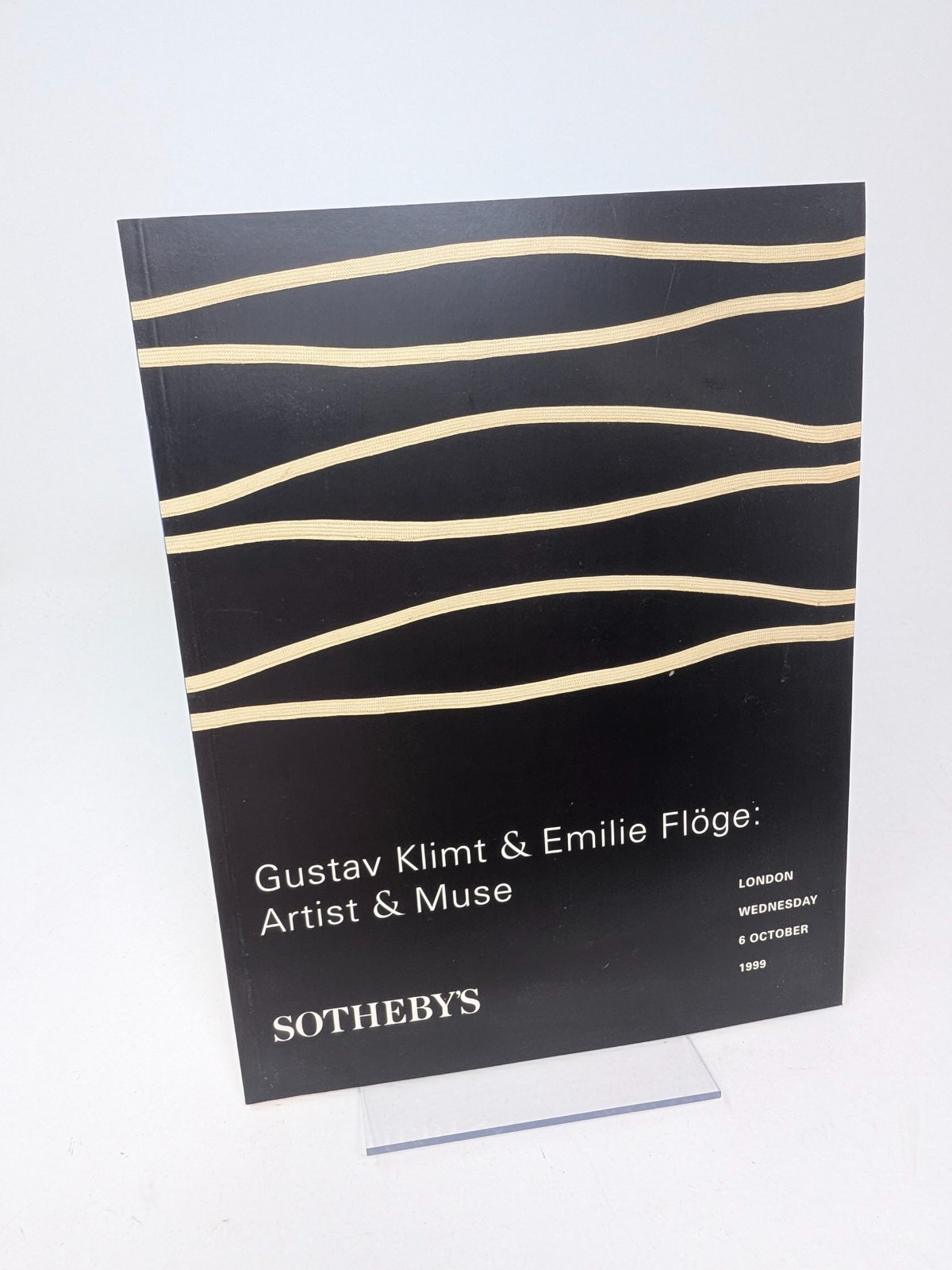 GUSTAV KLIMT & EMILIE FLÖGE Sotheby's art auction catalog NY 1999 LO9572