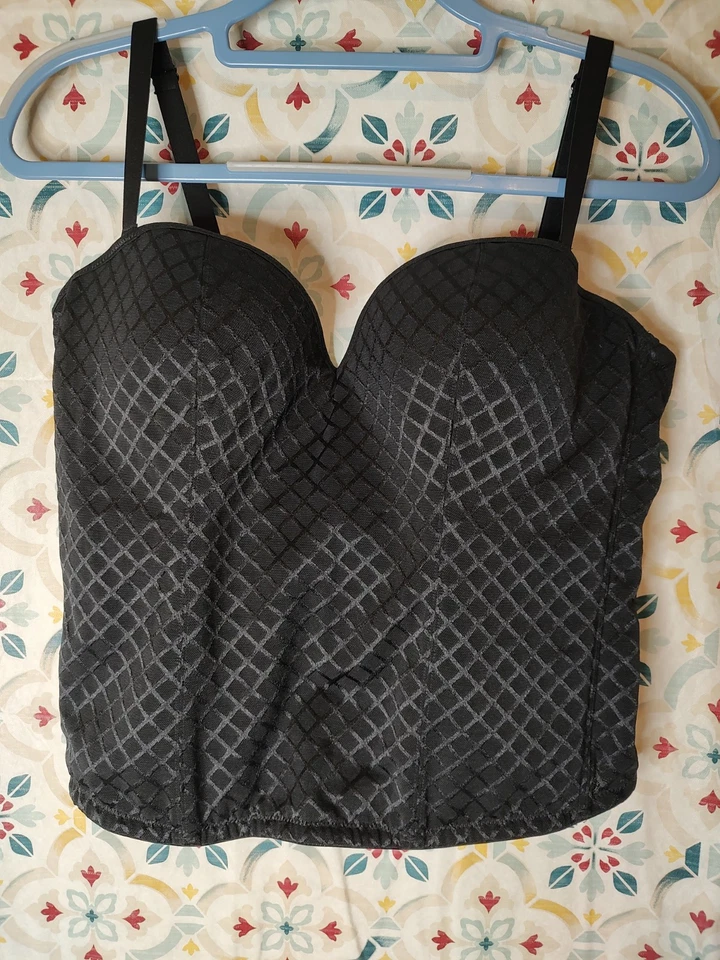 Corsé Ajustable Modelador Demi Sujetador Dr Rey Lencería Multivía Modelador Negro Dr Reys Foto 3 de 4