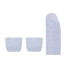 United Pacific 70369 erator/Brake/Clutch Pedal Set Chrome Billet Alu for Accel