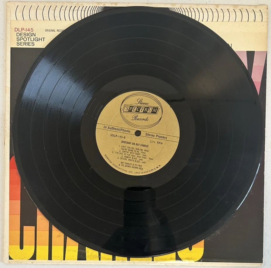 Spotlight On Ray Charles 1963 Vinyl LP Record (VG) SDLP145 - Image 2 of 4