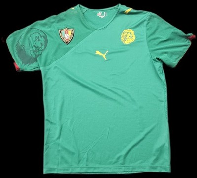 Trikot Jersey Camerounaise - Kamerun  Original - neuwertig - Gr. L - Puma Lions