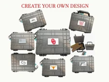 9mm Ammo Case CUSTOMIZABLE  300 Round Case  Lockable WeatherProof  Personalize