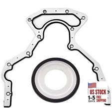 Rear Main Seal Kit BS40640, LS Real Seal Cover Gasket with Crankshaft Seal