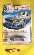Auto World Petty s Garage 2017 Ford Mustang GT Tribute Edition 1/64 X4