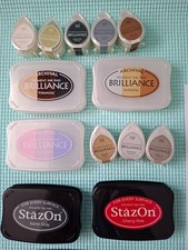Stempelkissen - Brilliance Trio, Brilliance Teardrop Pads, Stazon, Versamark
