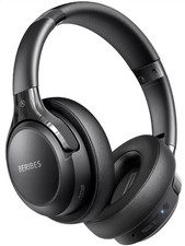 BERIBES WH202A Black HI-FI Audio Bluetooth Over Ear Wireless Headphones 65H Play