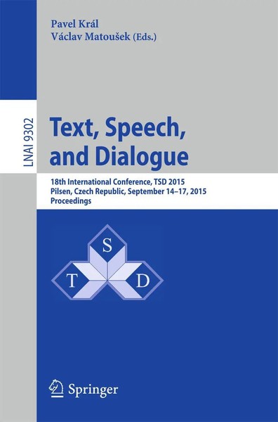 Pavel KráL (U. A.) | Text, Speech, And Dialogue | Taschenbuch | Englisch (2015)-image