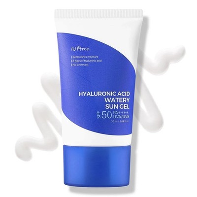 ISNTREE Hyaluronic Acid Watery Sun Gel SPF50+ PA++++ Sonnencreme 50ml