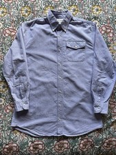 John Simons Oxford Button Down Shirt Ivy League Mod Preppy M