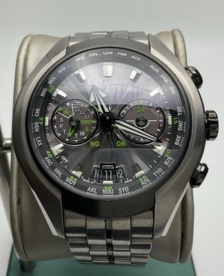Citizen Air Wave GPS Controlled Watch - World Timer - Check It Out!