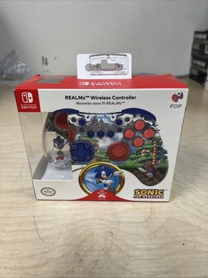 PDP Realmz Wireless Controller for Nintendo Switch/2 - Sonic Green Hill Zone New