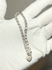 sterling silver tennis bracelet 7 inch