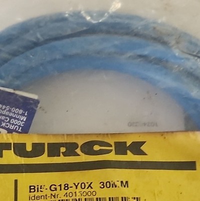 Turck Bi5-G18-YOX Shielded Inductive Proximity Sensor 5mm DC SPST Barrel