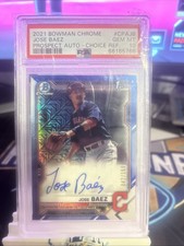 2021 BOWMAN CHROME MOJO BLUE REFRACTOR JOSE BAEZ /150