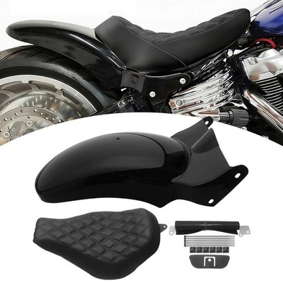 Rear Fender & Driver Rider Solo Seat For Harley Softail Breakout 114 FXBRS 2018