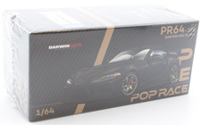 Pop Race Toyota Supra A90 Darwin Pro 66G WBK - Carbon 1:64 Scale Car PR640398