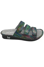 Alegria Leather Slide Sandals Audrey Hippie Momma