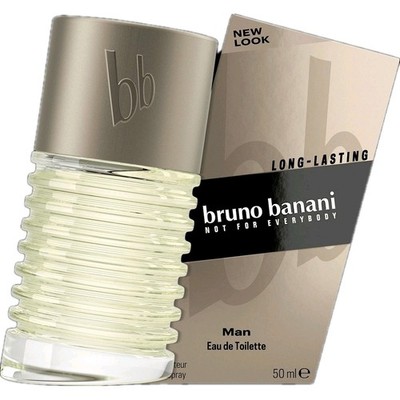 bruno banani Man Eau de Toilette Spray für Herren Vanille Duft 50 ml