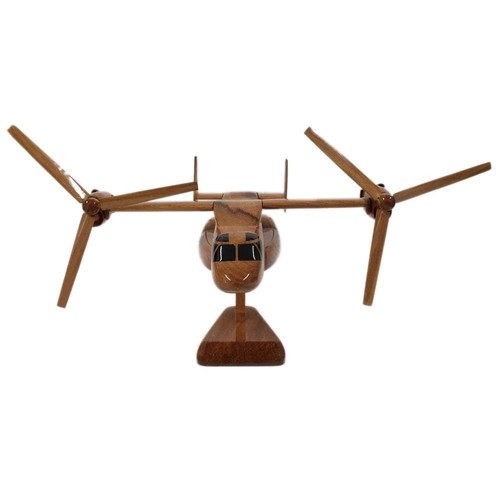 Bell V22 Osprey USAF Marina de los Estados Unidos Cuerpo de Marines de los Estados Unidos Helicóptero Militar Modelo de Escritorio - Imagen 4 de 6