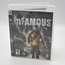 inFamous (Sony PlayStation 3, 2009) PS3 Tested and Working