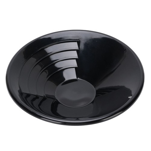 10Inch Gold Prospecting Pan Black ABS Gold Panning Pan For Prospecting Beginners - Picture 10 of 12