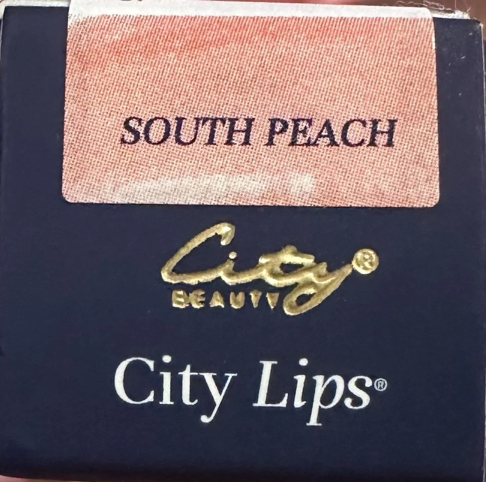 City Beauty Plumping Lip Gloss: Color: South Peach. Plumps Hydrates Smooth Lips - Image 2 of 2