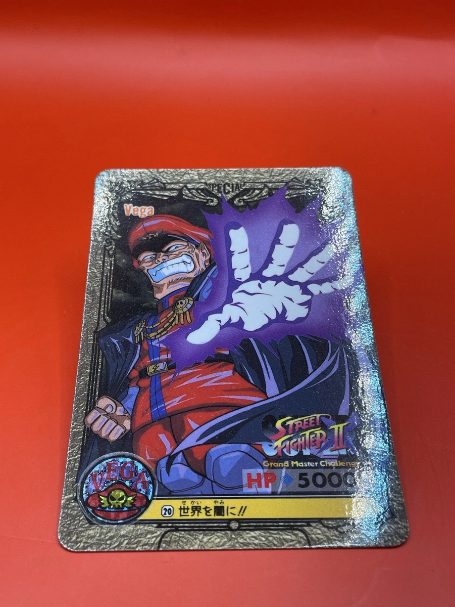 その他 street fighter 2 1994 Bandai card Capcom Street Fighter 2 Card 1994 CAPCOM BANDAI Special Made In Japan