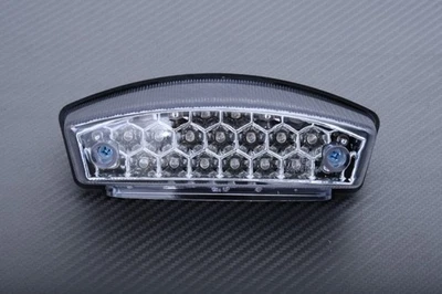 Feu Arrière / Stop LED Blanc Clair Pour BUELL S1 LIGHTNING 1996-1998 - Photo 1/4