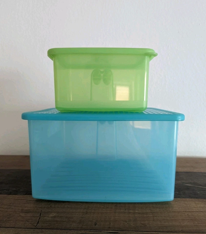 Tupperware 1x PRIMA KLIMA 4,2L Großer Vorratsbehälter, 1x Prima Klima 1,0L Klein - Bild 2 von 4