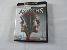 Asassins Creed 4K Blu-ray UK