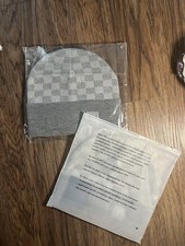 Grey Louis Vuitton Beanie