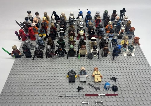 Lego Star Wars Minifigure Lot 70+ Figures