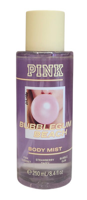 New Victoria's Secret PINK Bubble Gum Beach Fragrance Mist Body Spray 8.4 Oz