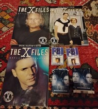 Vintage 90's X-Files TV Show Collector's Lot Fan Club Memorabilia Sci-fi