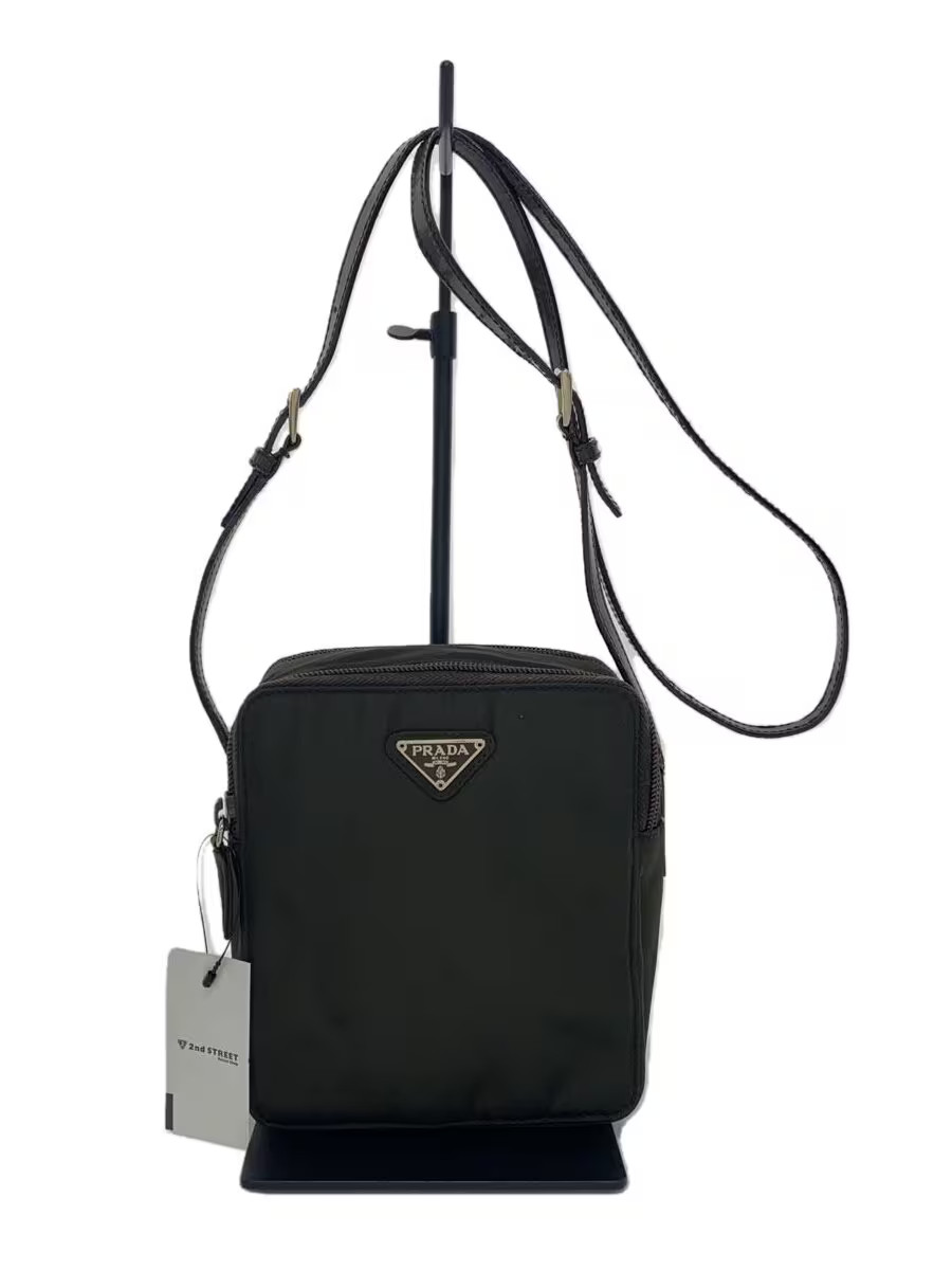 RARE Prada Square Mini Nylon Shoulder Bag KHK