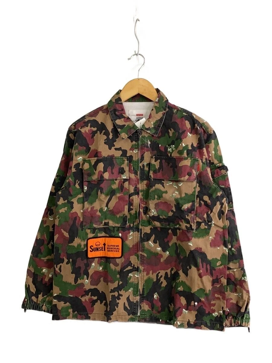 Supreme 迷彩外套、夹克、背心棉外壳男士| eBay