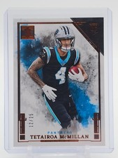TETAIROA MCMILLAN 2025 PANINI IMPECCABLE ROOKIE BRONZE RC /25 #92 PANTHERS Q4856