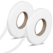 140yards Adhesive Fabric Iron On Hemming Tape Roll Clothes Sewing Turn Up Hem