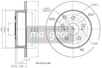 2 X Bremsscheibe Maxgear 19-2353 FüR Toyota Avensis