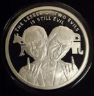 2021 Lesser of Two Evils V2 1 oz. Silver Shield Proof Medallion SSG