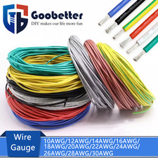 3135 Silicone Rubber Wire Cable Tinned Copper Wire 10AWG 12AWG-30AWG Wire Gauge