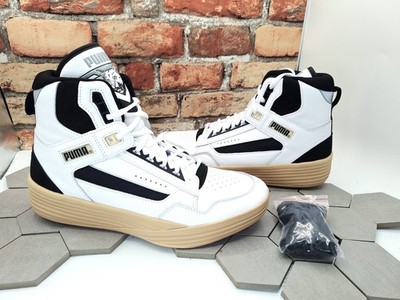 PUMA Kyle Kuzma x RHUDE x Clyde All-Pro Mid White Gum Size 11 Mens Rare