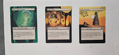 Magic The Gathering Urza's Tower, Mine & Powerplant alter